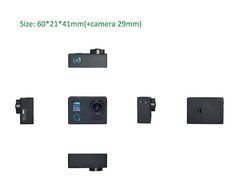 Generic Waterproof FPV Sports Action Camera Video cam camcorder 4K 24FPS WIFI Gyro Image stabilization Color White N3