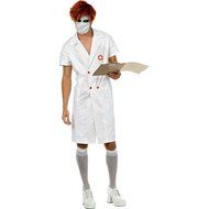 Adult Twisted Nurse Joker Costume