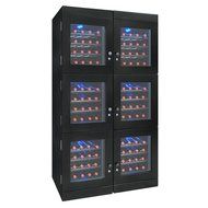 Vinotemp VNTVT-CAVA3H E 48-Bottle Wine Cellar, Espresso N2
