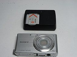 SONY Cyber-shot W610 (14.10MCCD/x4 Optical zoom) Silver DSC-W610/S - International Version (No Warranty)