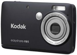 Kodak EasyShare Mini M200 10 MP Digital Camera with 3x Optical Zoom and 2.5-Inch LCD - Black N7