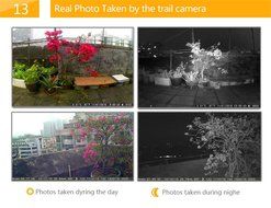 Blueskysea H801W 12MP 1080P HD Wildlife Camera Trail&amp;Game Hunting Scouting Camera with 44pcs 940nm Invisible Infrared... N6