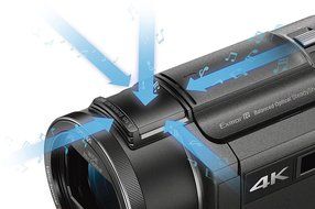 Sony AX53 4K Handycam, FDRAX53B.CEE N14