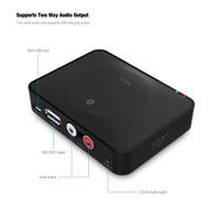DOITOP Bluetooth Music Receiver 3.5mm/ RCA Stereo Output, NFC-enabled Bluetooth Audio Receiver Adapter, Wireless... N6