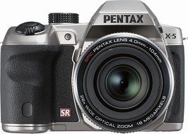 PENTAX X-5 Classic Silver dual high-speed camera N5