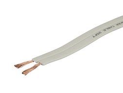 Monoprice 11936 100 ft. 16AWG Pure Copper Flat Speaker Wire, Beige