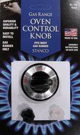 Stanco Gas Oven Burner Knob, Black