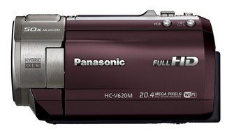 Panasonic Digital High-Vision Camcorder 32GB Brown HC-V620M-T (Japan model) N2