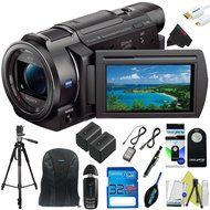 Sony FDR-AX33 4K Ultra HD Handycam Camcorder + Pixi-Advanced Accessory Kit