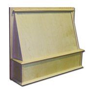 Shaker Style Hood Front, 30 x 30, Maple - by Castlewood