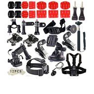 YFY 41-In-1 Basic Outdoor Sports Accessories Kit for GoPro Hero Cameras,SJ Cam, Xiaomi Yi,Sport Acion Camera N3