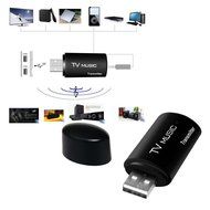 WinnerEco Mini 3.5mm USB Bluetooth Stereo Audio Transmitter Music Dongle Adapter for TV PC N6