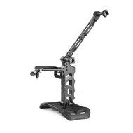Lightwish - Black Aluminium Handheld Stabilizer Tactical Grip+Extension Arm+ Tactical Grip Stand Tripod Mount... N5