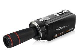 SEREER HDV-Z8 Home Camcorder 1080P Full HD Portable Camera 16X Digital Zoom Support Teleconverter Wide Angle 12x... N11