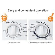 Excelvan 12 Quart 1200W Halogen Rack Tabletop Convection Countertop Cooking Toaster Oven,White N5