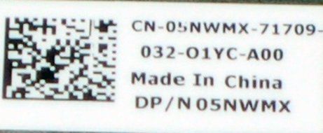 NEW OEM DELL Latitude E4300 LCD Rear Back Lid Top Cover Panel 5NWMX H693W T122G Monitor Screen... N2