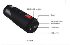 Olatec S20W Waterproof WiFi Sports Action Video Camera Full HD 1080P 30FPS Portable Mini DV Camcorde DVR 12MP... N6