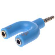 3.5mm Audio Converter Adapter Earphone Splitter 1 Port To 2 Ports N16