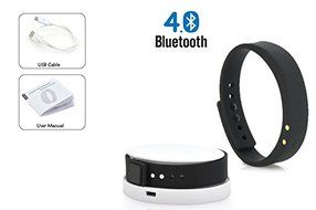 Bluetooth 4.0 Health Wristband - Activity/Sleep Tracking, Alert Notifications, App for Android and iOS, Splash... N8