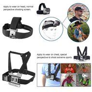 YFY 11-In-1 Basic Outdoor Sports Accessories Kit for GoPro Hero Cameras N5