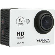Yashica YAC-301 12MP Full HD 1080p Action Camera, 30fps, 2" LCD Display, Wi-Fi, Silver N3