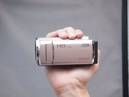 Victor Hi-vision Memory Video Camera Pink N4
