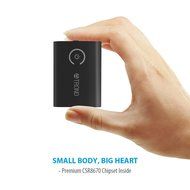 TROND 2-in-1 Bluetooth V4.1 Transmitter Receiver / Wireless 3.5mm Audio Adapter (aptX Low Latency for Both TX... N5