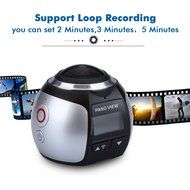 Excelvan V1 Waterproof WIFI 3K 30FPS 16MP Sport Action Camera 360 Degree Ultra HDMI HD Output Mini Panoramic Video... N11