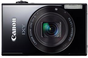 Canon Digital Camera IXY 1 (Black) 12x Optical Zoom Wi-Fi IXY1(BK) - International Version N5