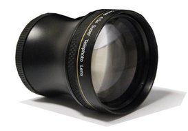Polaroid Studio Series 4.5x Super Telephoto Lens, Includes Lens Pouch and Cap Covers For The Pentax K-3, K-50,... N3