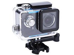 REMAX SD01 1.5 inch Waterproof Shake-proof Sports Camera - Blue + Black