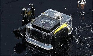 REMAX SD01 1.5 inch Waterproof Shake-proof Sports Camera - Blue + Black N2
