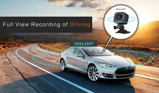 VR 360 Degree Dual-lens WiFI Panoramic Sports Action Video Camera,1080P Full HD and 8 MP Sports DV N4