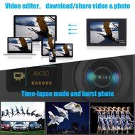 Andoer&reg; Wifi Sports Action Camera 4K 30fps 1080P 60fps 2inch Dual LCD Screen 360 VR Play 12MP Ultra HD 170&deg;Wide-angle... N9