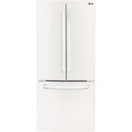 LG LFC22770SW 22.0 Cu. Ft. Smooth White French Door Refrigerator - Energy Star N2
