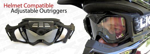 The Liquid Image XSC Impact Series HD 365R MX Goggle with Integrated True POV HD Video Camera with 1.5x Optical... N6