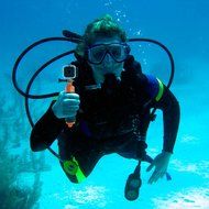 CamKix Waterproof Housing for GoPro Hero5 / Hero4 Session Action Camera - For Underwater Use - Water Resistant... N7