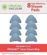 8 Hoover Steam Mop Pads Designed To Fit WH20200 Steam Mop, WH20300 Canister Steam Cleaner; Compare To part # WH01000...