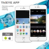 4K Sports Action Camera, ThiEYE i60e 2.0 Inch Screen WIFI 12MP FHD 170&deg; Wide Angle Lens 60M Waterproof With 360... N14