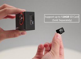 4K Sports Action Camera, ThiEYE i60e 2.0 Inch Screen WIFI 12MP FHD 170&deg; Wide Angle Lens 60M Waterproof With 360... N15