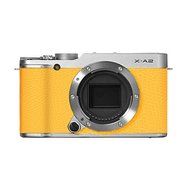 Fujifilm X-A2 Mirrorless Digital Camera (Yellow Body Only) International Model No Warranty