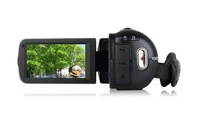 MARVIE 10x Optical Zoom video camera HDV-Z80 1080P DV 3.0" TFT LCD screen max 24MP digital HD Face Detection Touch... N4
