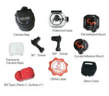 HD1440p WIFI Action Sports 360 Degree Panoramic VR Waterproof camera N2