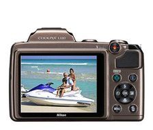 Nikon COOLPIX L120 14.1 MP Digital Camera with 21x NIKKOR Wide-Angle Optical Zoom Lens and 3-Inch LCD (Red) (OLD... N9