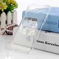 J3 Case, Galaxy 2015 J3 Case, YOKIRIN Clear Grip Soft Slim Flexible TPU Back Cover Transparent... N19