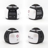 Homkm Full HD 360 Degree Panoramic VR Action Camera,Spherical Lens,3D, Waterproof, WIFI,Support VR Video Replay... N12