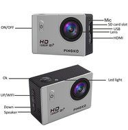 PINGKO F71 WIFI Full HD Sports Action Camera,1080P 30fps 12MP 2.0 Inch LCD Screen 170 Degree Wide Angle Lens Waterproof... N9