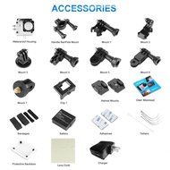 Floureon 4K Action Camera, Full HD Wi-Fi 1080p Waterproof Action Cam, 2.0'' Screen 173&deg; Fish EYE Wide-Angle Lens... N9