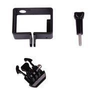 AxPower GoPro Accessories GoPro Protective Frame Bumper Case Strong Hard Plastic UV Black Color for Hero 4/3+/3 N6