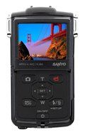 Sanyo VPC-PD2BK Full HD Pocket Movie Dual Camera with 10 MP Digital Photos and 3X Optical Zoom (Black) NEWEST... N4